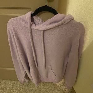 Soft Serve Clothing Cotton Hoodies Pullover Lavender Size Medium
